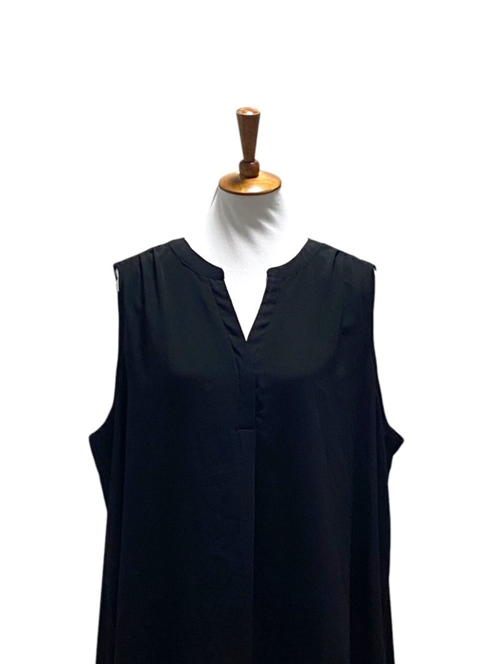 Philosophy Shift Dress Black Size 3X Minimalist Sheer Spring Casual Vacation - Picture 6 of 13